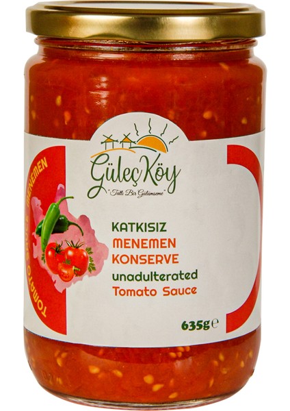 Güleç Köy Menemen Konserve 635 gr