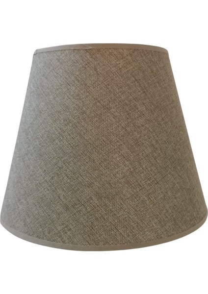 Modern Metal Gold Ayak Koyu Vizon Abajur fiyatları