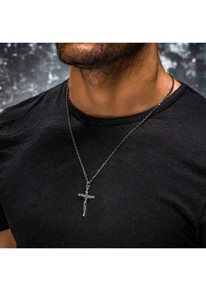 925 Ayar Gümüş Isa Haç Jesus Kolye fırsatları