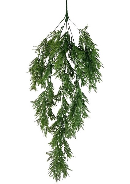 Yapay Çiçek Sarkan Çiçek Yeşil Mat FERN725 Yapay Sarmaşık 70*30CM Uv Katkılı Güneşe Dayanıklı fiyatları