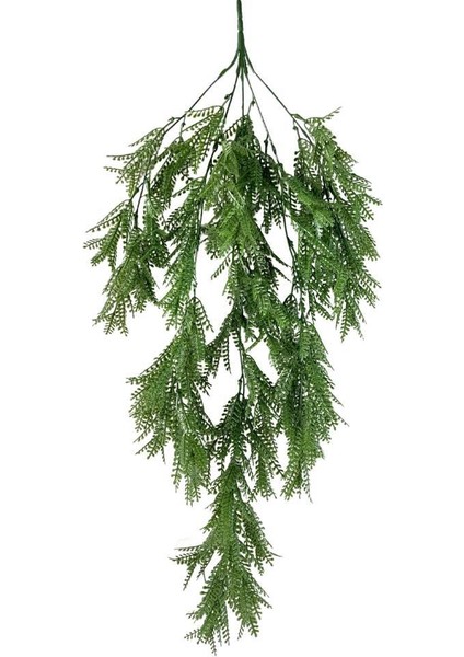 Yapay Çiçek Sarkan Çiçek Yeşil Mat FERN725 Yapay Sarmaşık 70*30CM Uv Katkılı Güneşe Dayanıklı fırsatları