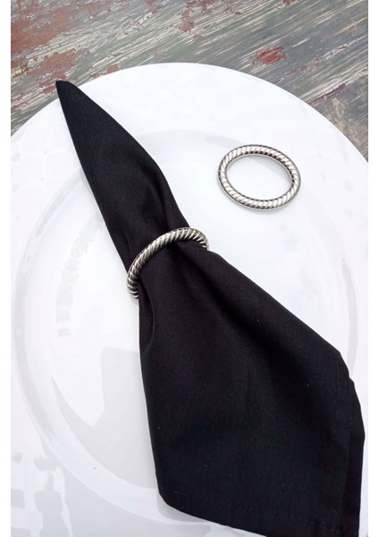 6 Adet Metal Elips Peçete Halkası fiyatları