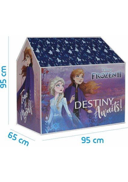 Torutoys Frozen Karlar Ülkesi Lisanslı Oyun Çadırı 95X95X65