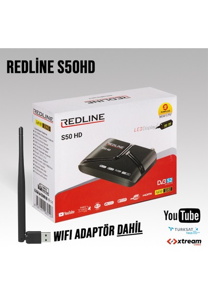 S50 Hd + Wireless Adaptör