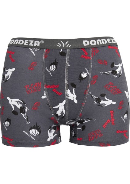 Pamuklu Desenli 6'lı Erkek Çocuk Boxer fırsatları