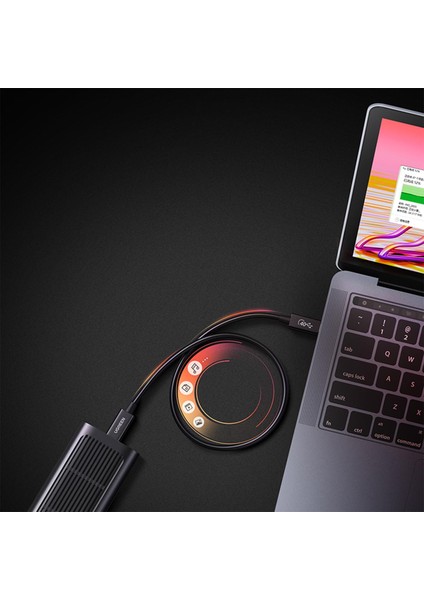 Thunderbolt 4.0 40GBPS 100W 8k Şarj Data ve Görüntü Aktarım Kablosu 2 Metre modelleri