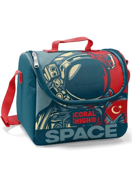 Coral High Erkek Çocuk Lacivert Astronot Okul Sırt Çantası ve Beslenme Çantası modelleri