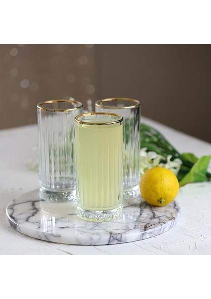 Elysia Gold 6'lı Meşrubat Bardağı
