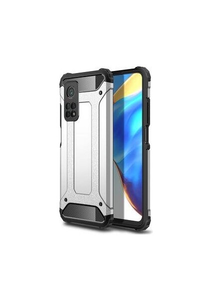 Xiaomi Mi 10T 5g Kılıf Armor Hybrid Zırh Silikon