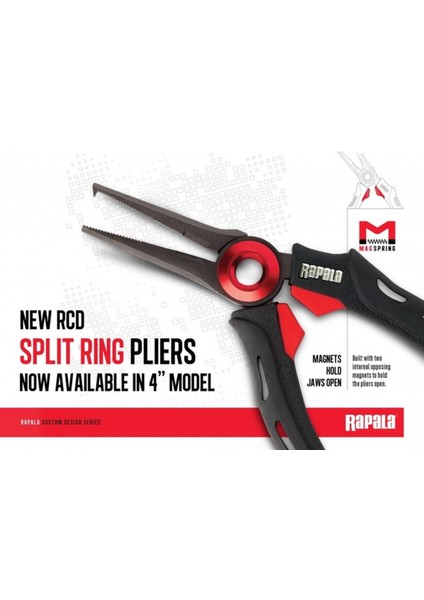 Mag Spring Split Ring Pliers