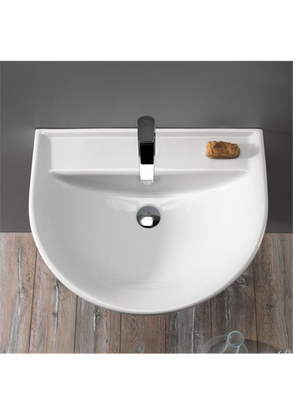Bella (40*50)Beyaz(Ayaksız) Seramik Lavabo fırsatları