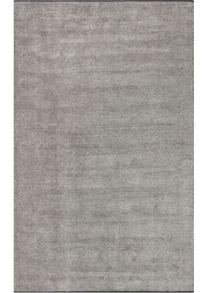 Eko Tribal New Trb Plain Silver Yumuşak Doku Vintage Desenli Modern Ince Dokuma Salon Halısı