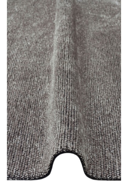 Eko Tribal New Trb Plain Silver Yumuşak Doku Vintage Desenli Modern Ince Dokuma Salon Halısı