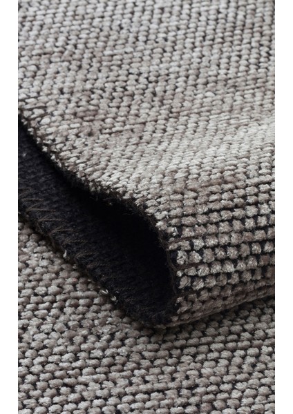 Eko Tribal New Trb Plain Silver Yumuşak Doku Vintage Desenli Modern Ince Dokuma Salon Halısı