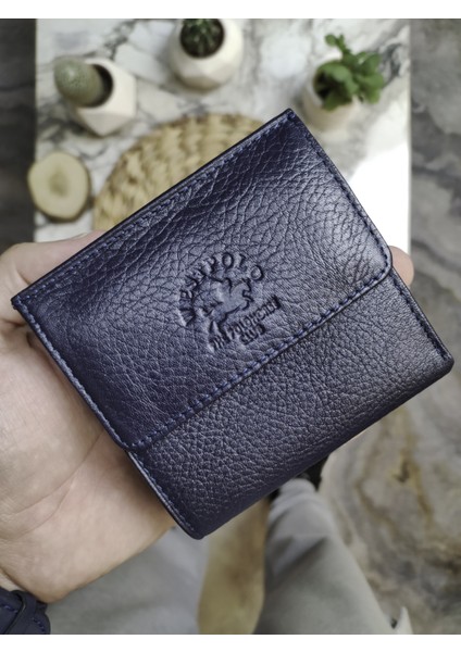 Deri Unisex Bozuk Para Bölmeli Cüzdan Kartlık