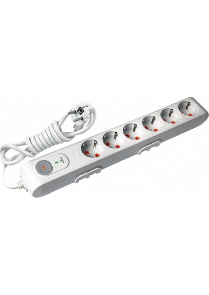 Multi-Let Şok Korumalı 6 Lı Priz