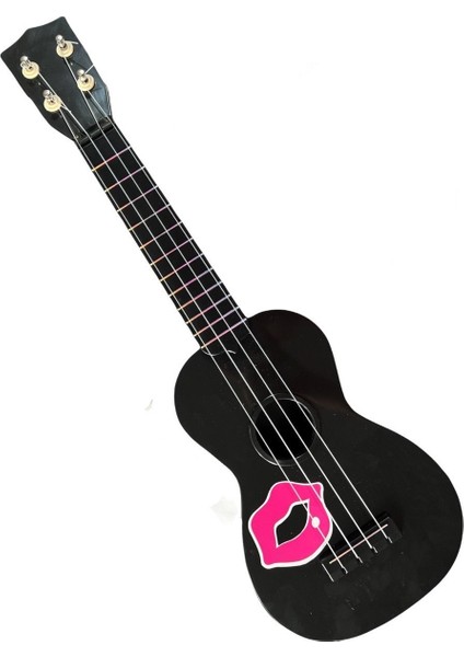 Müzik Soprano Ukulele Kırılmaz Kompozit Malzeme + 2 Adet Pena