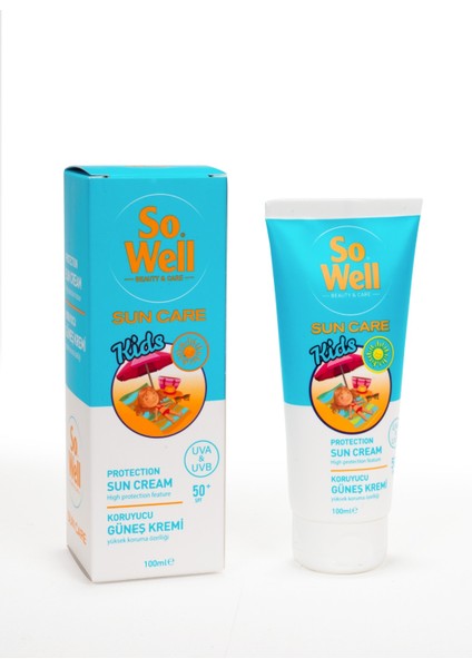 Kids Güneş Kremi SPF50+ 100 ml