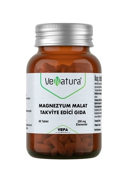 Magnezyum Malat 60 Tablet