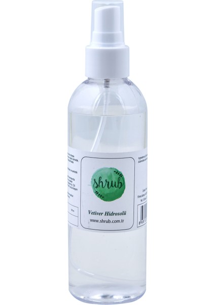 Vetiver Hidrosolü 200 ml