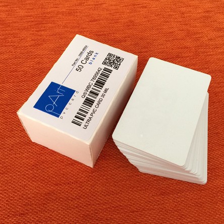 Part Pvc Beyaz Termal Kart 50 Adet