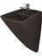 Bocchi Firenze Asma Monoblok Lavabo, 48 Cm, Mat Kahverengi 1082-025-0126 1