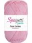 Pure Cotton Açık Pembe El Örgü Ipliği 1