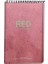 New Notes Red Is New Yellow Spiralli Sert Kapak 100 Yaprak 17X24 Kareli Bloknot 1