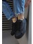 Knack Sneakers Ayakkabı 010 Siyah (Siyah Taban) 4