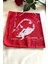 Atatürk Portreli ve Imzalı Kırmızı Renk %100 Cotton Bandana Fular 3