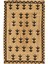 Bolero X-11 Siyah Renkli Jüt Halı El Dokuma Natural Hasır Halı El Örgü Jüt Kilim 120X180 1
