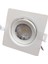 Rıo Led Spot 5w Cob Led Beyaz Kasa Kare Beyaz Işık 1