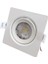 Rıo Led Spot 5w Cob Led Beyaz Kasa Kare Beyaz Işık 3