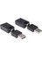 Charmant 4'lü USB Tip-A Erkek Kadın 360 Rotasyon Uzatma Adaptörü Dönüştürücü (Yurt Dışından) 5