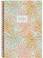 A4 Kareli Defter La Plume Leaves - Turuncu 2
