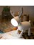 USB Şarj LED Okuma Masa Lambası (Kahverengi) (Yurt Dışından) 3