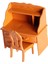 1/12 Soyunma Masa Bebek Evi Manzara Oturma Odası Mobilya Mini Oranments 2 Adet (Yurt Dışından) 1