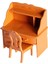 1/12 Soyunma Masa Bebek Evi Manzara Oturma Odası Mobilya Mini Oranments 2 Adet (Yurt Dışından) 3