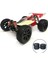 Rc Lastikler Modifikasyon Aksesuarları Dıy Için Wltoys 124018 124017 1/12 Rc Araba 4 Adet Ön ve Arka (Yurt Dışından) 5
