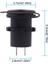 LED Dijital Voltmetre ile USB Şarj Güç Çıkışı Adaptörü (Yurt Dışından) 2