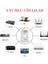 RJ45 Jack Rj-45 Uç 100 Adet Network CAT5E Internet Modem Adsl 4220 5