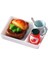 Simülasyon Kahvaltı Tost ve Reçel Mutfak 1/12 Dollhouse Fotoğraf Prop Veggie Burger Için Oyun (Yurt Dışından) 1