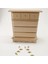 1 Adet Çekmece Dolabı Ahşap Dollhouse Burlywood Yatak Odası Metal Kolu Için Çıkarılabilir Raf (Yurt Dışından) 2