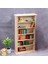 Ahşap Dollhouse Minyatür Kitaplık 6-Tier Minyatür Kitaplık Çocuklar Için 4 5 6 (Yurt Dışından) 4