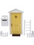 Dollhouse Minyatür Peri Kapı Kiti Eğitim Öğrenme Oyuncak Çocuklar Için Hediyeler Sarı (Yurt Dışından) 1