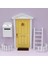 Dollhouse Minyatür Peri Kapı Kiti Eğitim Öğrenme Oyuncak Çocuklar Için Hediyeler Sarı (Yurt Dışından) 2