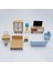 1:11 1/12 Dollhouse Mobilya Minyatür Dıy Mini Çocuklar Kız Çocuk Hırkaları Çift Kişilik Yatak (Yurt Dışından) 2