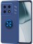 One Plus 10 Pro Kılıf Autofocus Shockprof Ravel Yüzüklü Standlı Slikon Kapak Lacivert 1