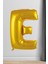 E Harfi Folyo Balon Gold 100 cm 40 Inç 1 Metre Altın 1