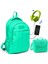 Coral High Su Yeşili Okul ve Beslenme Çantası - Kız Çocuk - USB Soketli 1